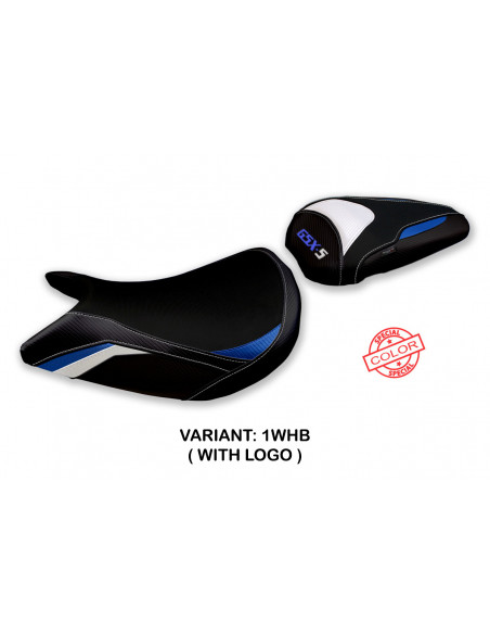 Funda de asiento compatible Suzuki GSX S 1000 (21-22) modelo Lindi special color