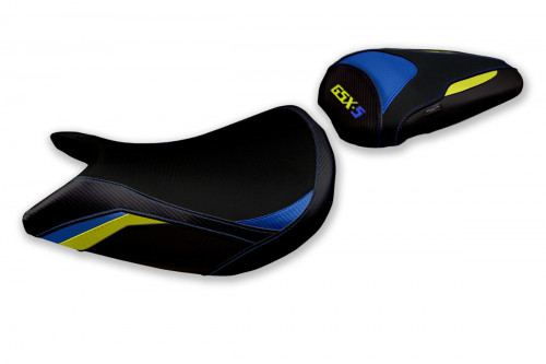 Funda de asiento compatible Suzuki GSX S 1000 (21-22) modelo Lindi special color