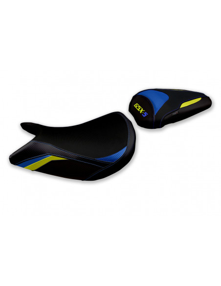 Funda de asiento compatible Suzuki GSX S 1000 (21-22) modelo Lindi special color