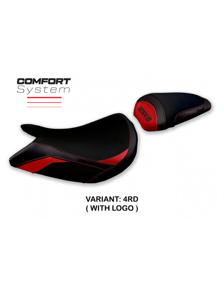 Housse de selle compatible Suzuki GSX S 1000 (21-22) modèle Lindi comfort system