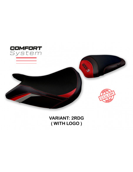 Funda de asiento compatible Suzuki GSX S 1000 (21-22) modelo Lindi special color comfort system