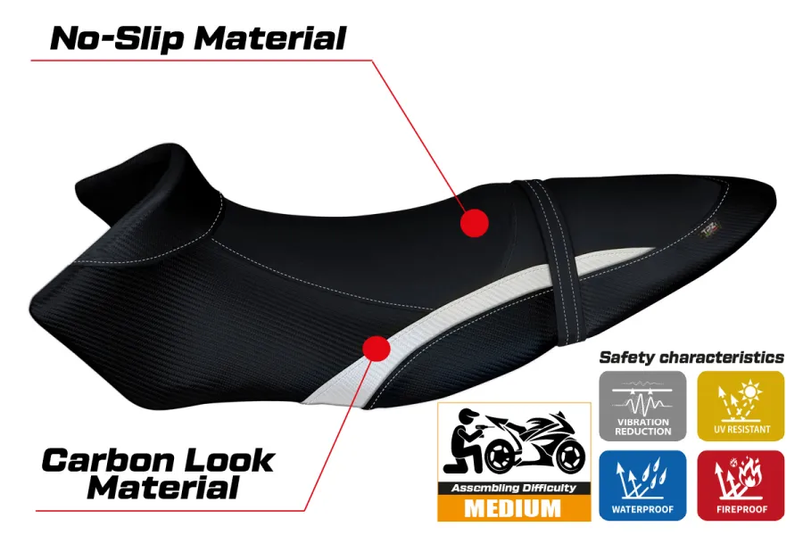 Seat cover compatible BUELL XB 12 S - XB 12 SX (19-21) Avignone model