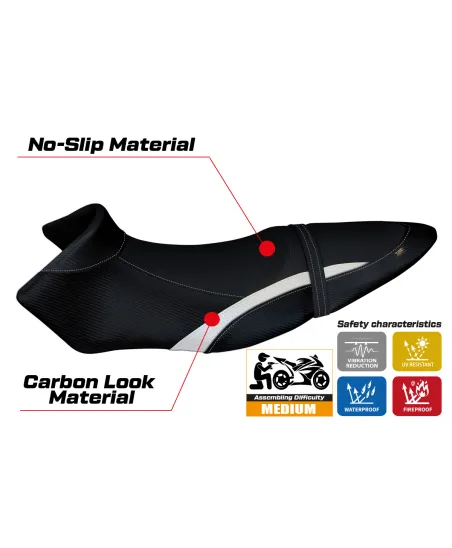 Rivestimento sella compatibile BUELL XB 12 S - XB 12 SX(19-21) modello Avignone