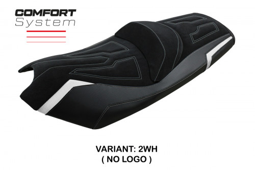 Housse de selle compatible Kymco AK 550 (17-22) modèle Rajka Comfort System 2