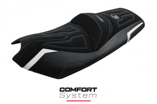 Seat cover compatible Kymco AK 550 (17-22) Rajka Comfort System model