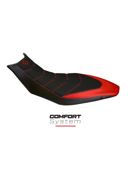 Seat cover compatible Aprilia Dorsoduro 750 - 900 - 1200 (10-20) Trieste comfort system model