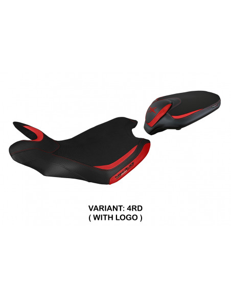 Funda de asiento compatible con MV Agusta Turismo Veloce (14-20) modelo Sahara