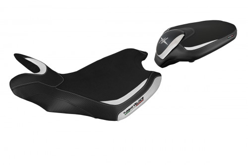 Housse de selle compatible MV Agusta Turismo Veloce (14-20) modèle Sahara