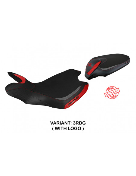 Funda de asiento compatible con MV Agusta Turismo Veloce (14-20) modelo Sahara special color