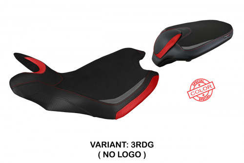 Funda de asiento compatible con MV Agusta Turismo Veloce (14-20) modelo Sahara special color 2