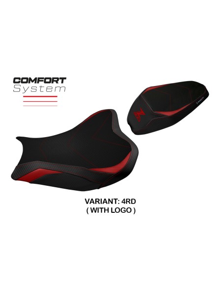 Housse de selle compatible Kawasaki Z 900 (17-22) modèle Shara comfort system