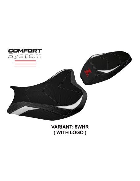 Housse de selle compatible Kawasaki Z 900 (17-22) modèle Shara comfort system