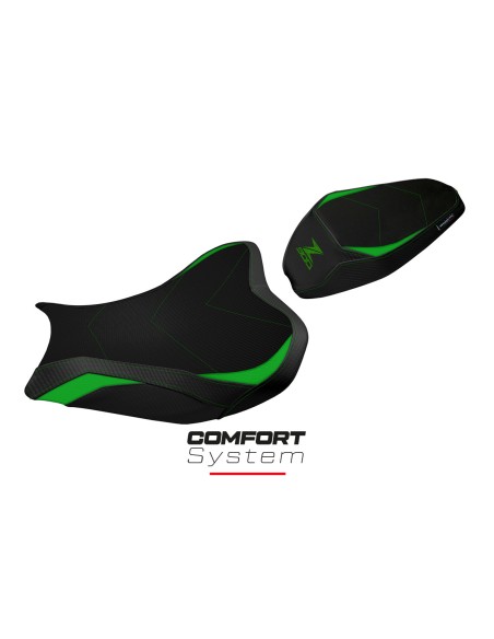 Housse de selle compatible Kawasaki Z 900 (17-22) modèle Shara comfort system
