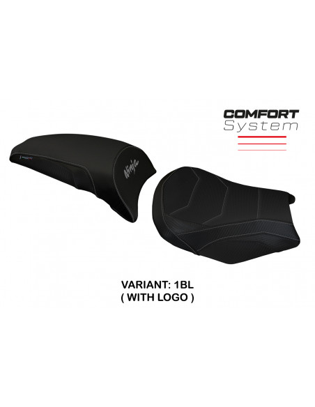 Sitzbezug kompatibel Kawasaki Ninja 650 (17-22) Modell Sihu Comfort System