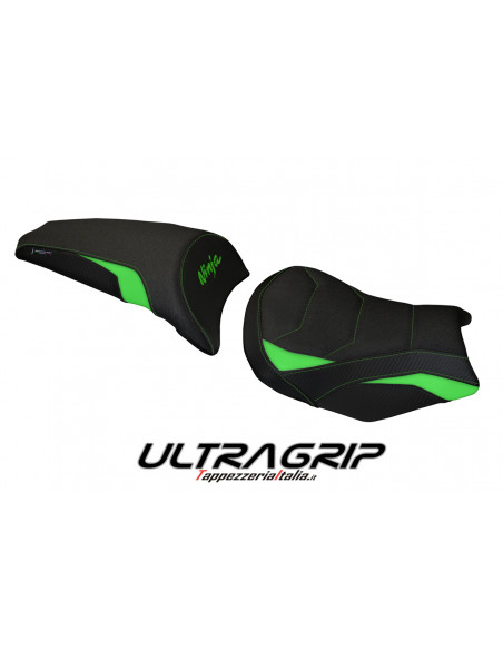 Housse de selle compatible Kawasaki Ninja 650 (17-22)modèle Sihu ultragrip