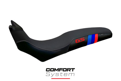 Housse de selle compatible BMW F 700/800 GS (08-18) modèle Barone Anniversary comfort system