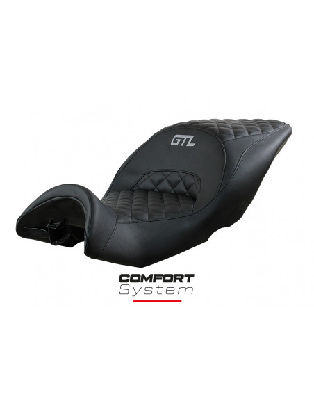 Funda de asiento compatible con BMW K 1600 GTL (10-22) modelo Diamond comfort system