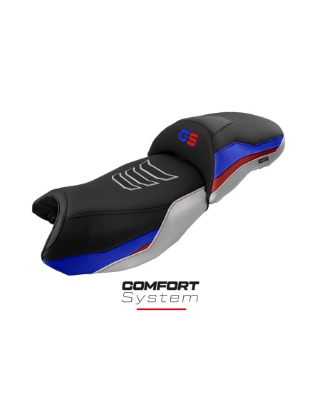 Housse de selle compatible BMW R 1250 GS (19-22) modèle Ebern comfort system