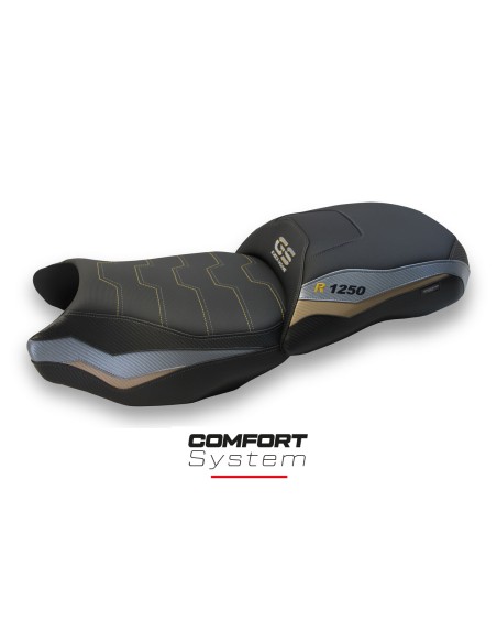 Funda de asiento compatible BMW R 1250 GS (19-22) modelo Batna comfort system