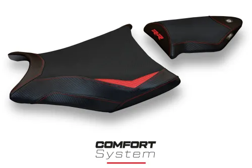 Housse de selle compatible BMW S 1000 RR (09-11) modèle Essen 2 comfort system
