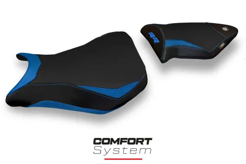 Housse de selle compatible BMW S 1000 RR (12-14) modèle Dacca 2 comfort system