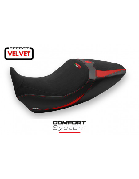 Seat cover compatible Ducati Diavel 1260 (19-22) Saranda 1 velvet comfort system model