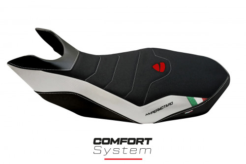 Rivestimento sella compatibile Ducati Hypermotard 796 / 1100 / 1100 EVO (07-12) modello Medea 2 comfort system
