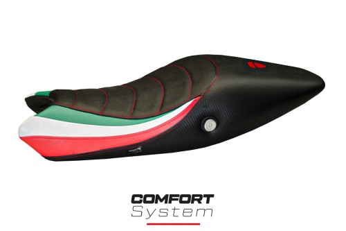 Funda Asiento Ducati Monster - 696/796 (08-14) Modelo Tricolat Total Black Comfort System