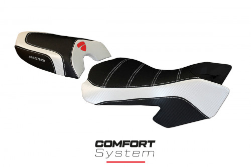 Funda de asiento compatible con Ducati Multistrada 620/1000/1100 (03-09) modelo Sciacca Colour comfort system