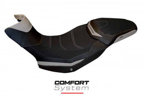 Funda de asiento compatible con Ducati Multistrada 1200/1260 Enduro (16-21) modelo Sona 1 comfort system