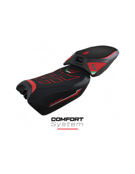 Rivestimento sella compatibile Ducati Multistrada V4 (2022) modello Meknes comfort system