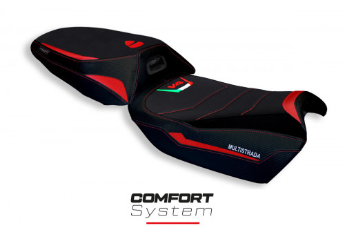 Rivestimento sella compatibile Ducati Multistrada V4 (21-22) modello Rosita comfort system