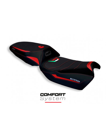 Housse de selle compatible Ducati Multistrada V4 (21-22) modèle Rosita comfort system