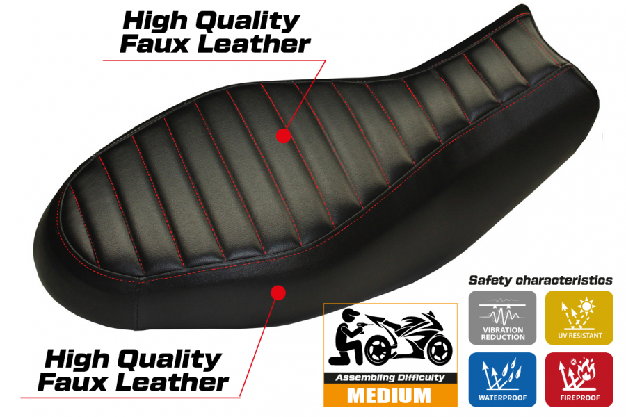 Sitzbezug kompatibel Ducati Scrambler 400/800/1100 (15-22) Modell Procida