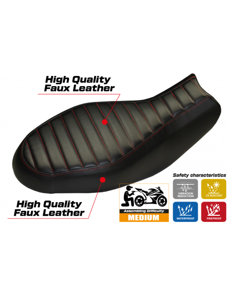Seat cover compatible Ducati Scrambler 400 / 800 / 1100 (15-22) Procida model