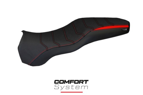 Housse de selle compatible Ducati Sport-S / Super Sport-SS (02-06) modèle Latina Insert Color comfort system