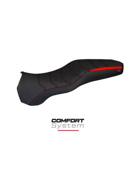 Housse de selle compatible Ducati Sport-S / Super Sport-SS (02-06) modèle Latina Insert Color comfort system