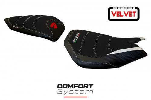 Rivestimento sella compatibile Ducati Panigale 899 (13-15) modello Leiden velvet comfort system