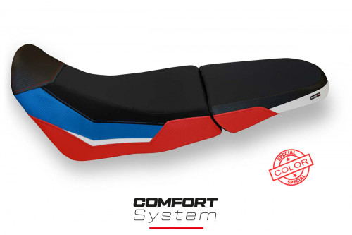Funda de asiento compatible Honda Africa Twin 1000 (18-19) Adventure modelo Gand 2 special color comfort system