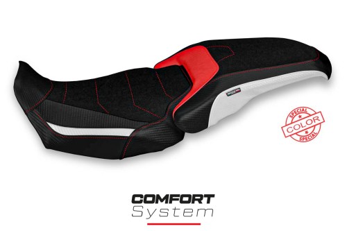 Housse de selle compatible Honda CBR 650 R (19-22) modèle Aldor 1 comfort system