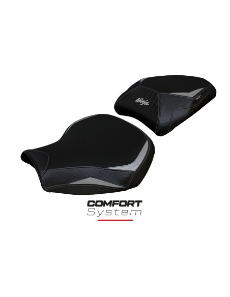 Seat cover compatible with Kawasaki Ninja H2 1000 SX (18-22) model Moniz comfort system