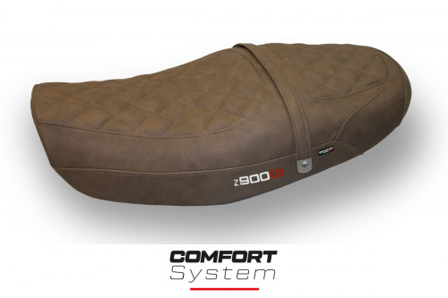 Housse de selle compatible Kawasaki Z 900 RS (18-22) modèle Murcia comfort system