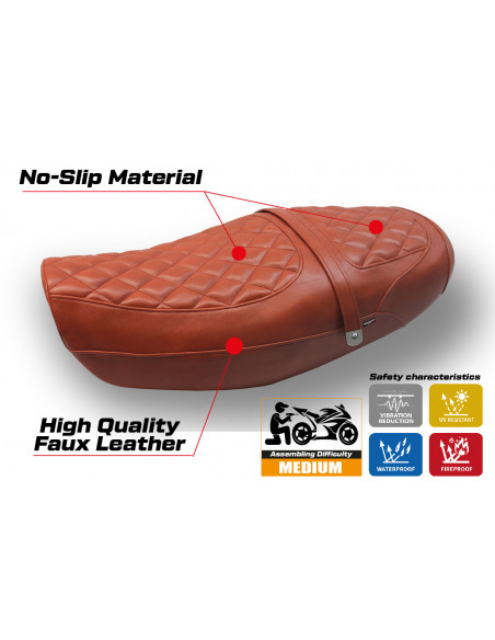 Seat cover compatible Kawasaki Z 900 RS (18-22) Murcia model