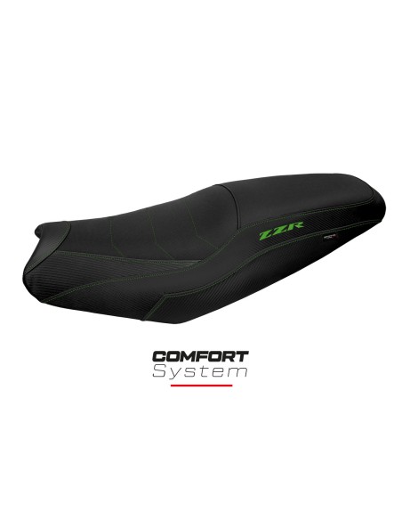 Seat cover compatible Kawasaki ZZR 1400 (06-20) Belize comfort system model