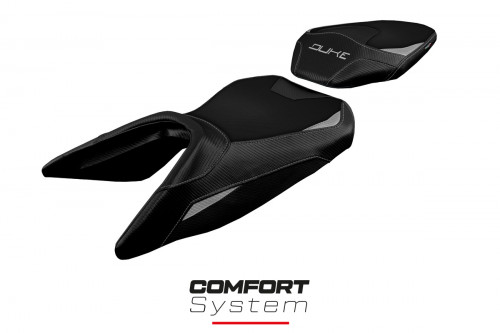 Housse de selle compatible KTM 390 Duke (17-22) modèle Haiti comfort system