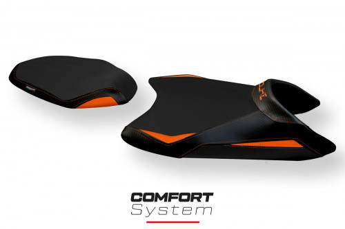 Sitzbezug kompatibel KTM 790 Duke (18-20) Modell Mirano 2 comfort system