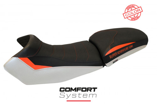 Seat cover compatible KTM 1290 Super Adventure S - T (15-20) Eden special color comfort system model