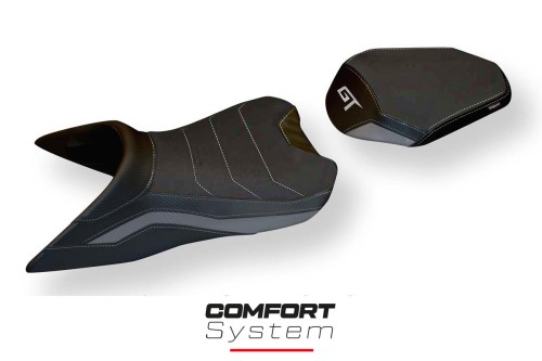 Funda de asiento compatible KTM 1290 Super Duke GT (19-22) modelo Sumy 1 comfort system