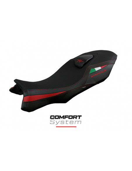 Housse de selle compatible MV Agusta Stradale 800 (15-17) modèle Loei comfort system