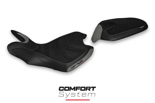 Housse de selle compatible MV Agusta Turismo Veloce (21-22) modèle Lindt comfort system